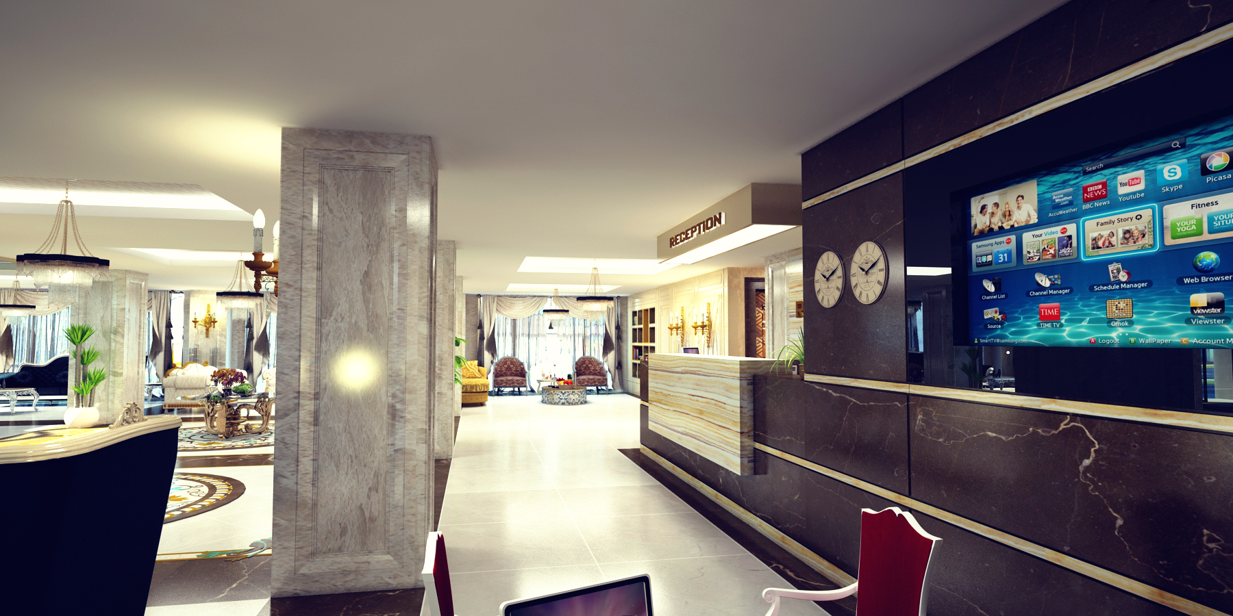 Batman Real Konak Otel Lobi 